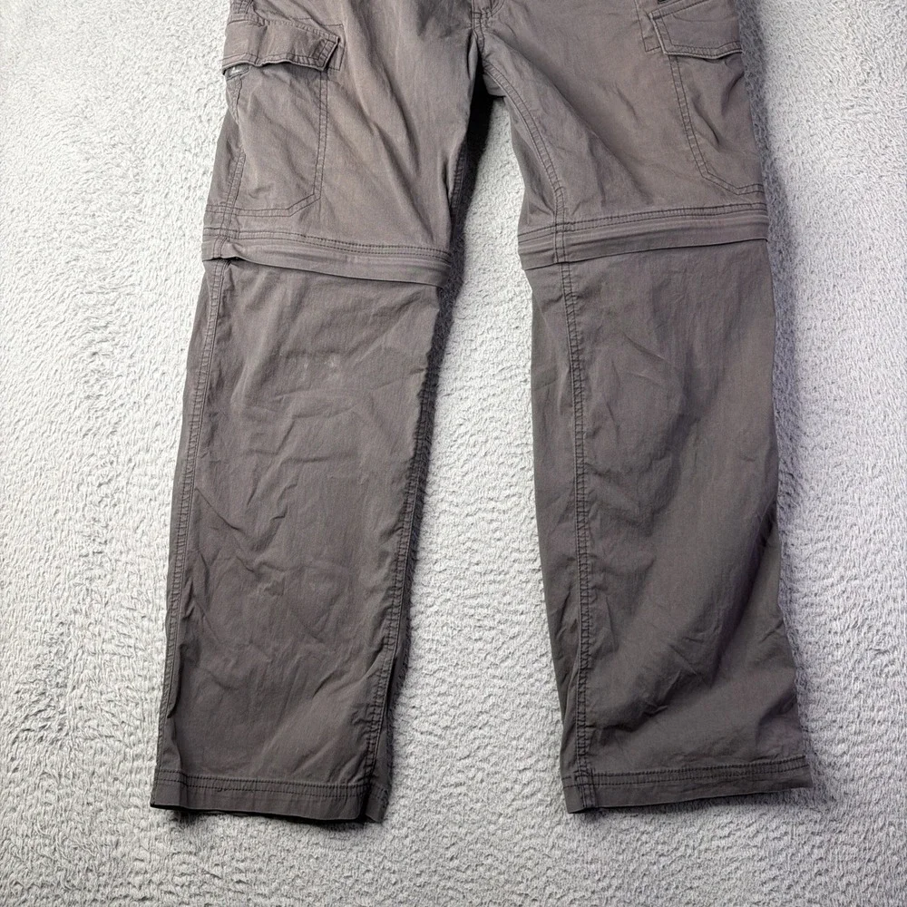 BC Clothing Convertible Mens Gray Cargo Small X30 (30x27) Grey